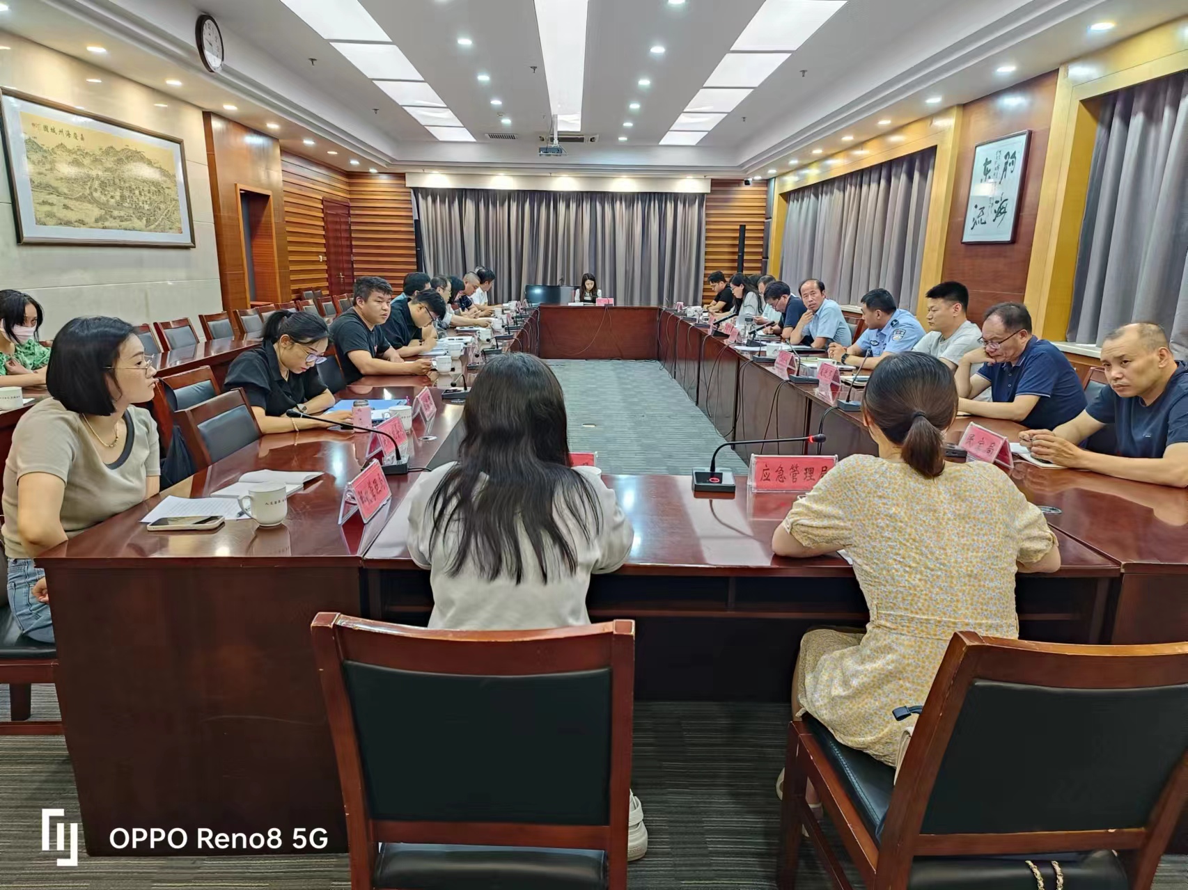 區(qū)營商辦召開不對應工作推進情況座談會.jpg